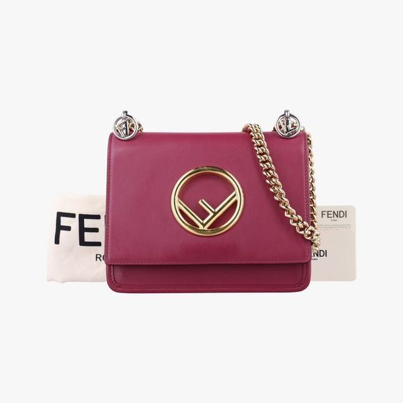 Fendi Cannae Effred Leather 8bt2868bt2862ih 1880189 - Picture 1 of 10